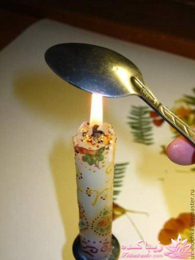 آموزش شمع سازی روشنک